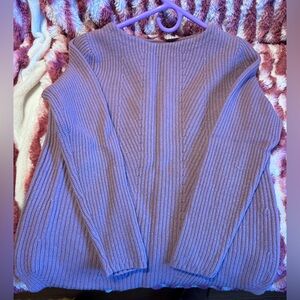 Talbots Lavender Crew Neck Sweater